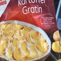 Mängden socker i Kartoffel gratin