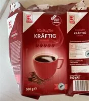 Mängden socker i Röstkaffee Kräftig Gemahlen