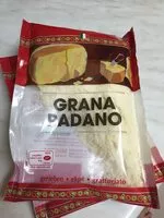 Mängden socker i Grana Padano DOP
