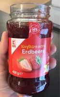 Mängden socker i Konditure extra erdbeere