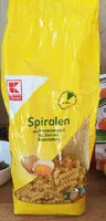 Mängden socker i Nudeln Spiralen