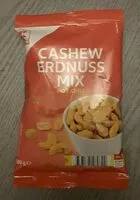 Mängden socker i Cashew Erdnuss Mix Hot Chili