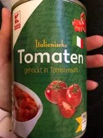 Mängden socker i gehackte Tomaten