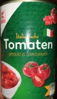 Mängden socker i Gehackte Tomaten in Tomatensaft