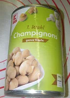 Mängden socker i Champignons "ganze Köpfe"
