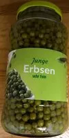 Mängden socker i Junge Erbsen