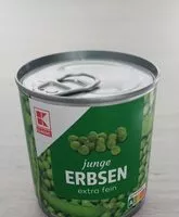 Mängden socker i Junge Erbsen extra fein