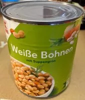 Mängden socker i Weiße Bohnen