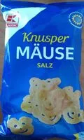 Mängden socker i K-Classic Knusper-Mäuse Salz