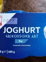 Mängden socker i Joghurt griechischer Art