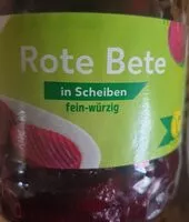 Mängden socker i Rote Bete in Scheiben, fein-würzig