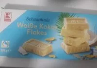 Mängden socker i Schokolade Weiße Kokos Flakes
