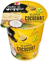 Mängden socker i K-take it veggie Veganer Cocogurt Mango-Maracuja