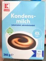 Mängden socker i Kondensmilch