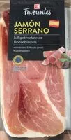Mängden socker i Serrano Rohschinken