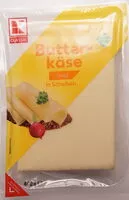 Mängden socker i Butterkäse mild in Scheiben