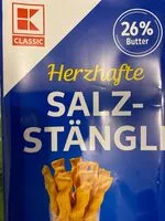 Mängden socker i Herzhafte Salz-Stängli