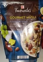 Mängden socker i Gourmet Müsli