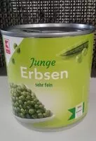 Mängden socker i Junge Erbsen