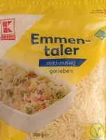 Mängden socker i Emmentaler mild-nussig gerieben