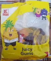 Mängden socker i Juicy Gums