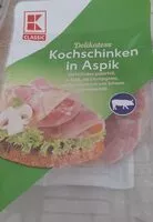 Mängden socker i Kochschinken in Aspik