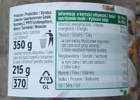 Mängden socker i Groszek z marchewką