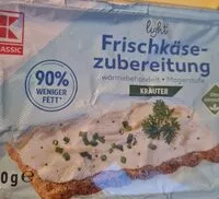 Mängden socker i Frischkäsezubereitung Kräuter light