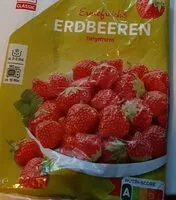 Mängden socker i Erntefrische Erdbeeren tiefgefroren