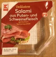 Mängden socker i Salami aus puten und schweinefleisch