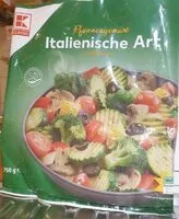 Mängden socker i Pannengemüse Italienische Art tiefgefroren