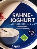 Mängden socker i Sahnejoghurt nach griechischer Art