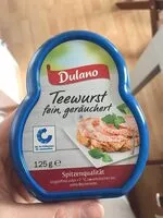 Mängden socker i Delikatess Teewurst