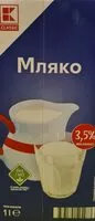 Mängden socker i Прясно мляко 3.5%