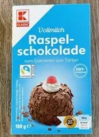 Mängden socker i Vollmilch Raspelschokolade