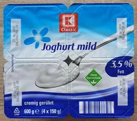 Mängden socker i Joghurt mild 3,5% Fett natur