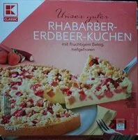 Mängden socker i Rhabarber Erdbeer Kuchen