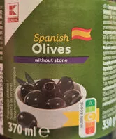 Mängden socker i Черни маслини без костилка