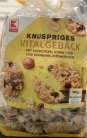 Mängden socker i Knuspriges Vital Gebäck