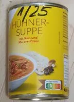 Mängden socker i Hühnersuppe chinesischer Art