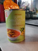 Mängden socker i Süß-saure Suppe chinesischer Art