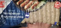 Mängden socker i Nürnberger Rostbratwürste