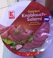 Mängden socker i Knoblauch- salami