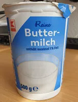 Mängden socker i Reine Buttermilch