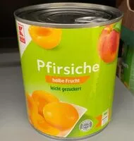 Mängden socker i Pfirsische leicht gezuckert