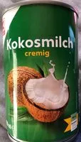 Mängden socker i Kokosmilch cremig