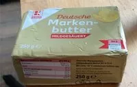 Mängden socker i Deutsche Markenbutter