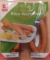 Mängden socker i Käse-Würstchen