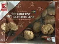 Mängden socker i Haferkekse mit Schokolade