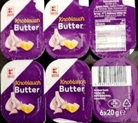 Mängden socker i Knoblauch Butter